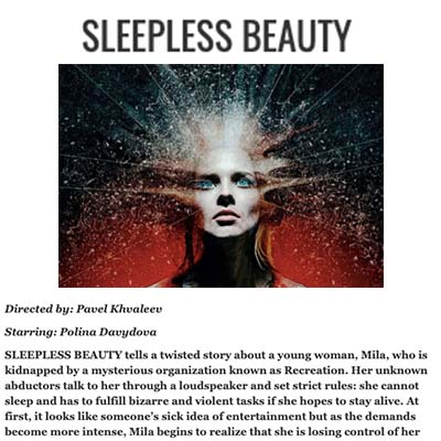SLEEPLESS BEAUTY (2020) Review